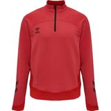Hummel - Lead - Sweatshirt - Halve Rits - Lichtgewicht - Beecool® Vochtregulatie