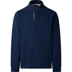 Hackett Trim Rugby Lange Mouw Poloshirt