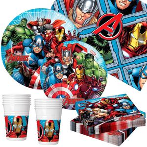 Procos Children´s Table Set Avengers 89 Pieces Veelkleurig