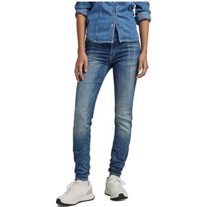 G-star Kafey Ultra-high Waist Skinny Jeans Blauw 25 / 30 Vrouw