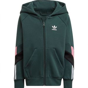Adidas Originals Track Suit Groen 5-6 Years Jongen