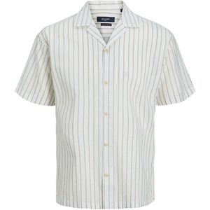 Jack & Jones Summer Resort Short Sleeve Shirt Beige L Man