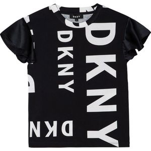Dkny D35r73-m41 Short Sleeve T-shirt Zwart 14 Years