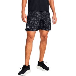 Under Armour Launch 7in Unlined Specks Shorts Zwart XL / Regular Man