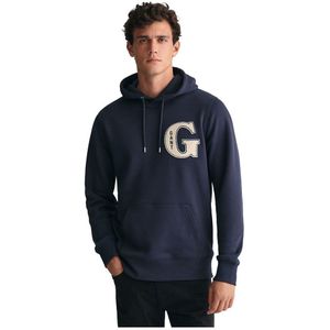 Gant G Graphic Hoodie Blauw XL Man