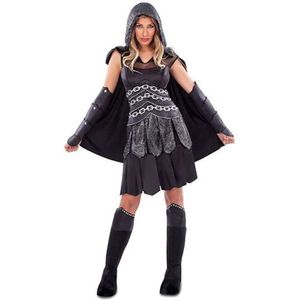 Viving Costumes Dark Guerrera Woman Custom Zwart XL