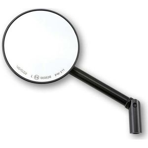 Highsider - Conero 1108669001 - Achteruitkijkspiegel - Zwart - CNC-vervaardigd