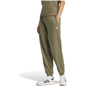 Adidas - Essentials Small Logo - Joggers - Grijs - French Terry - Gerecycled Materiaal
