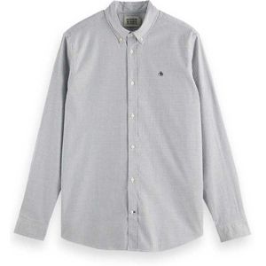 Scotch & Soda Essential Oxford Overhemd Met Lange Mouwen