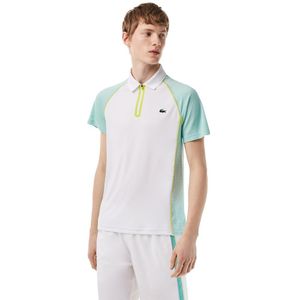 Lacoste Dh5046 Short Sleeve Polo Wit XL Man