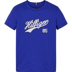 Tommy Hilfiger Kb0kb08679 Short Sleeve T-shirt Blauw 12 Years Jongen