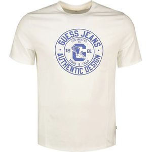 Guess Jeans Slim Side Stripe T-shirt Met Korte Mouwen