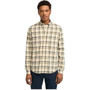 Timberland Stretch Poplin Check Overhemd Met Lange Mouwen