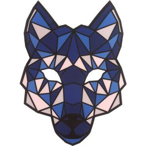 Atosa Wolf Luz Led Mask Blauw