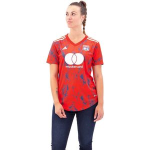 Adidas Olympique Lyon 22/23 Vrouwen Korte Mouwen T-shirt Tweede Uitrusting