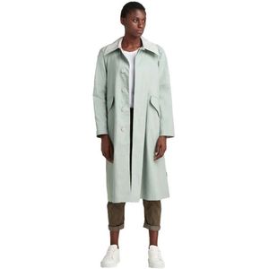 G-star Rider Trench Jacket Groen L Vrouw