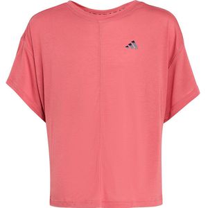 Adidas Yoga Short Sleeve T-shirt Roze 7-8 Years Meisje
