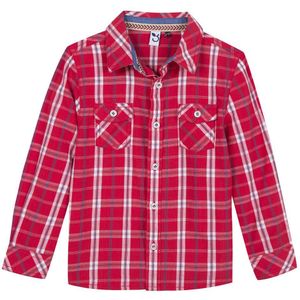 3pommes Graphic Cargo Long Sleeve Shirt Rood 9-12 Months