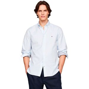 Tommy Hilfiger Natural Soft Poplin Stp Rf Overhemd Met Lange Mouwen
