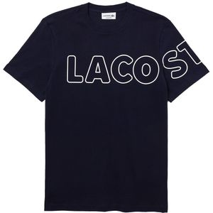 Lacoste Th1741 Short Sleeve T-shirt Blauw S Man