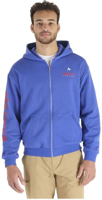 Marmot - For Life Sweatshirt - Grijs - Polyester-Katoenmix