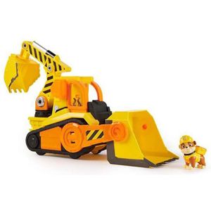 Spin Master Deluxe Construction Rubble Paw Patrol With Light And Sound Includes 1 Figure Excavator Geel