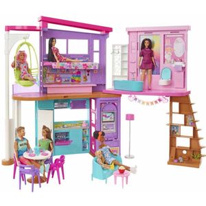 Barbie Malibu House Doll Veelkleurig