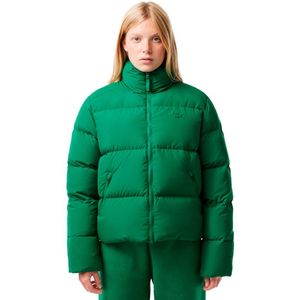Lacoste Bf0014 Padded Jacket Groen 36 Vrouw
