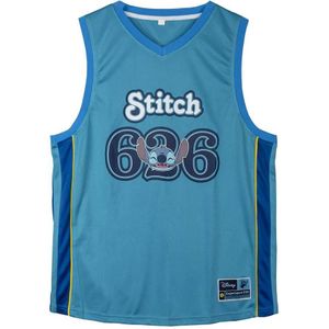 Cerda Group Basketball Stitch Mouwloos T-shirt Blauw