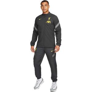 NIKE - FC Liverpool Trainingspak - Zwart/Donkergrijs - Zweetafvoerende Stof