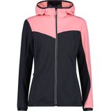 CMP - Unlimitech - Softshell Hoodie - Dames - Thermisch Laminaat - Waterafstotend