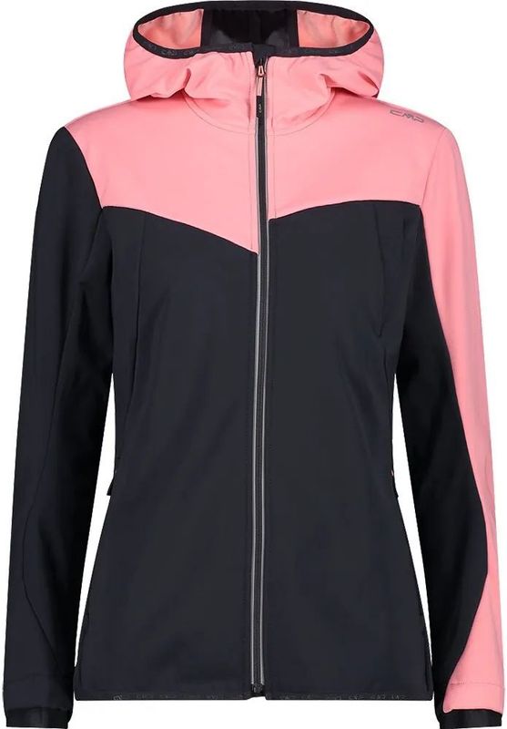 CMP - Unlimitech - Softshell Hoodie - Dames - Thermisch Laminaat - Waterafstotend