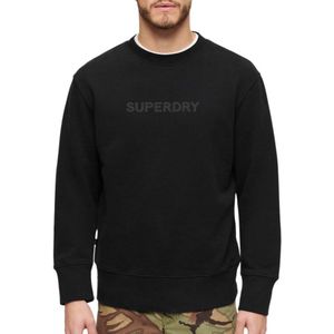 Superdry Luxury Sport Loose Fit Sweatshirt Zwart L Man