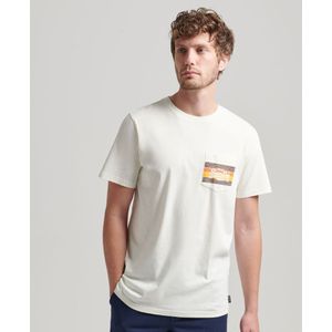 Superdry Vintage Vl Cali T-shirt Wit M Man