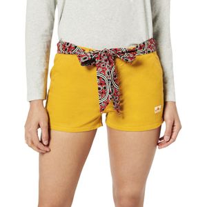Superdry Vintage Chino Hot Shorts Geel M Vrouw