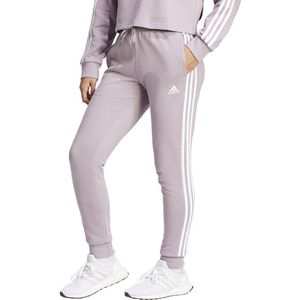 Adidas 3 Stripes Ft Cf Pants Paars XS Vrouw