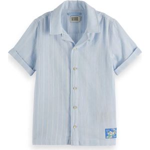 Scotch & Soda 179468 Overhemd Met Korte Mouwen