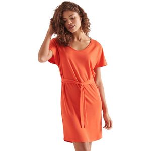 Superdry The Waist Mini Short Dress Oranje XS Vrouw