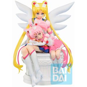 Bandai Sailor Moon Eternal Sailor Moon And Sailor Chibi Moon Figure Roze
