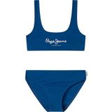 Pepe Jeans - PGB10420 - Bikini - Blauw - Strandkleding - Kinderkleding