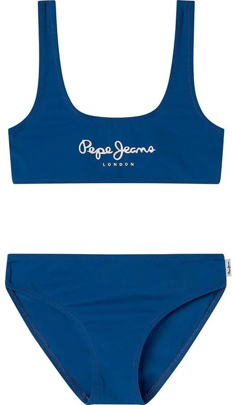 Pepe Jeans - PGB10420 - Bikini - Blauw - Strandkleding - Kinderkleding