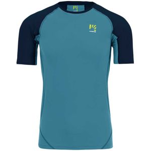 Karpos Lavaredo Short Sleeve T-shirt Blauw XL Man