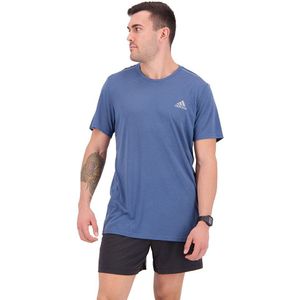 Adidas X-city Wool Short Sleeve T-shirt Blauw S / Regular Man