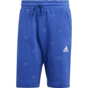 Adidas Essentials Monogram Ft Shorts Blauw 2XL / Regular Man