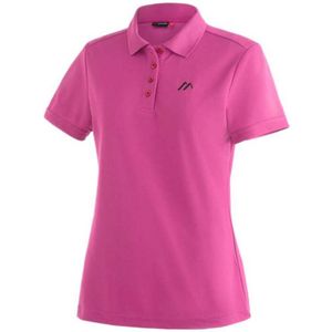 Maier Sports Ulrike Short Sleeve Polo Roze L Vrouw