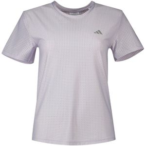 Adidas Fast Short Sleeve T-shirt Roze S Vrouw