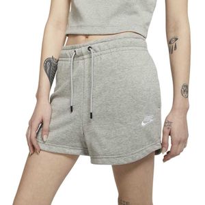 Nike Sportswear Essential French Terry Shorts Grijs L Vrouw
