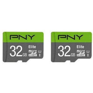 Pny Micro Sd 2x32gb Elite Geheugenkaart