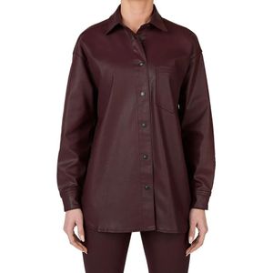 Pepe Jeansvoor vrouwen. PL304963YH7 Bruin overhemd (L), Casual, Modaal, Lange mouwen