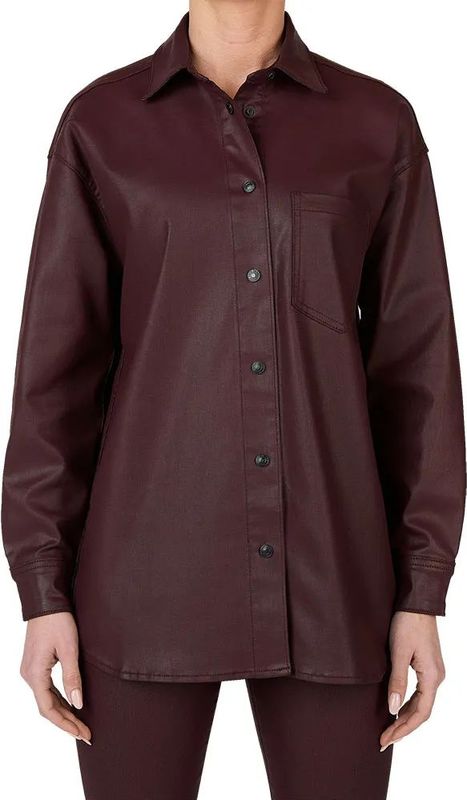 Pepe Jeansvoor vrouwen. PL304963YH7 Bruin overhemd (L), Casual, Modaal, Lange mouwen